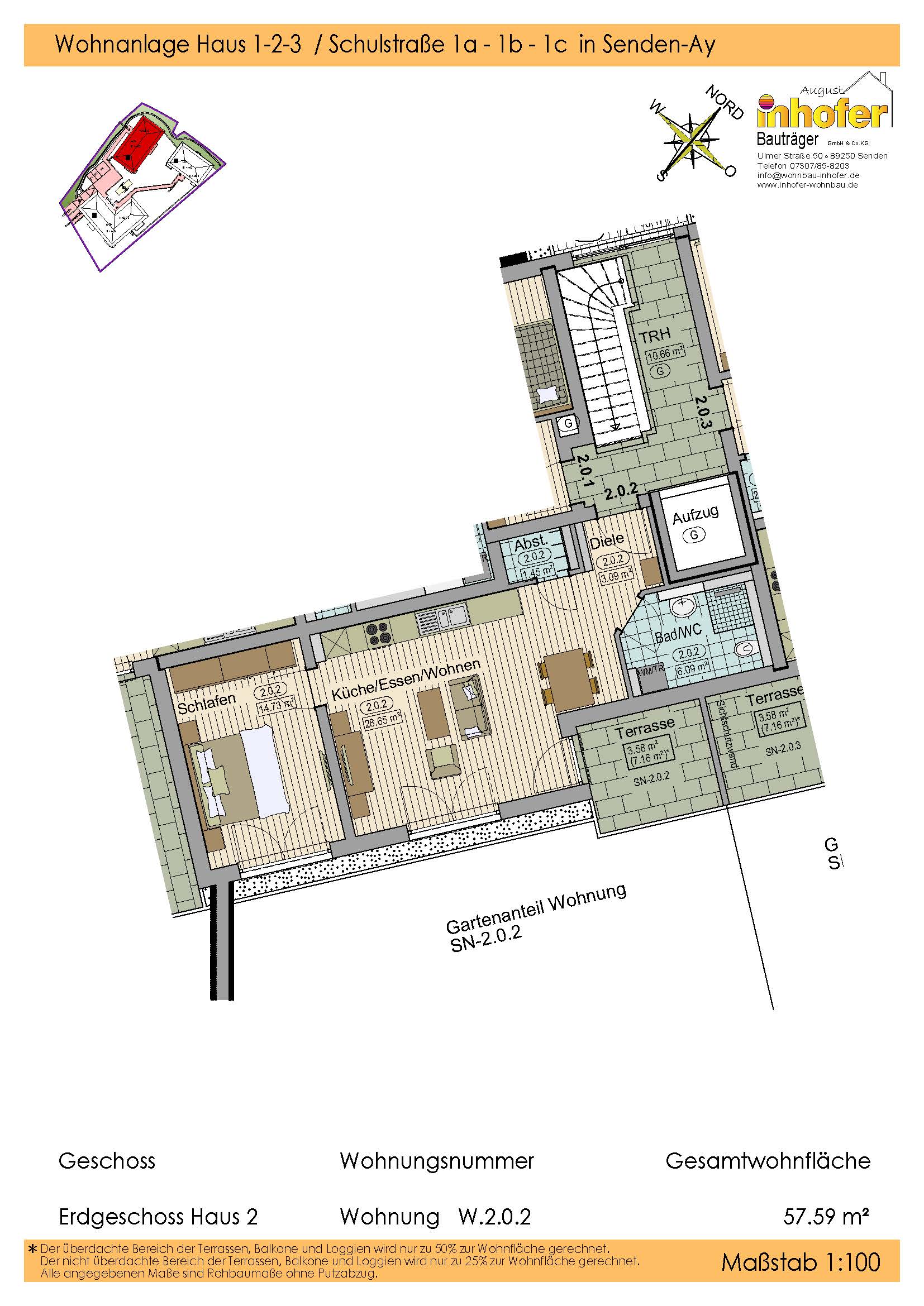 Neubau 2-Zimmer Wohnung mit Gartenanteil, Wohnanlage "le quartier ècole" Neubau 2-Zimmer Wohnung mit Gartenanteil, Wohnanlage "le quartier ècole"