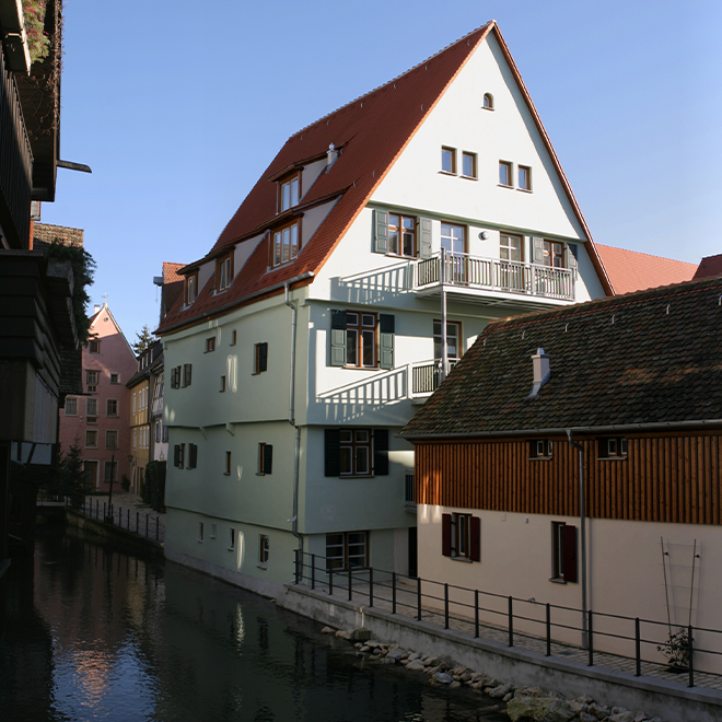 Wohnhaus in der Schwörhausgasse in Ulm