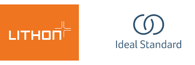 Unsere Partner Lithon und Ideal Standard Logos der Firmen LITHON und Ideal Standard