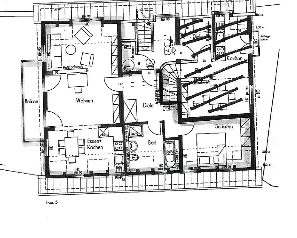2-Zimmer Dachgeschoss Wohnung im Fischerviertel von Ulm