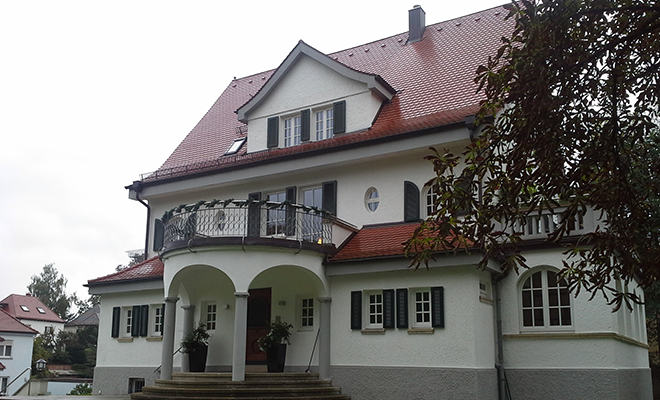 Sanierung einer Villa in der Villenstrasse Ulm
