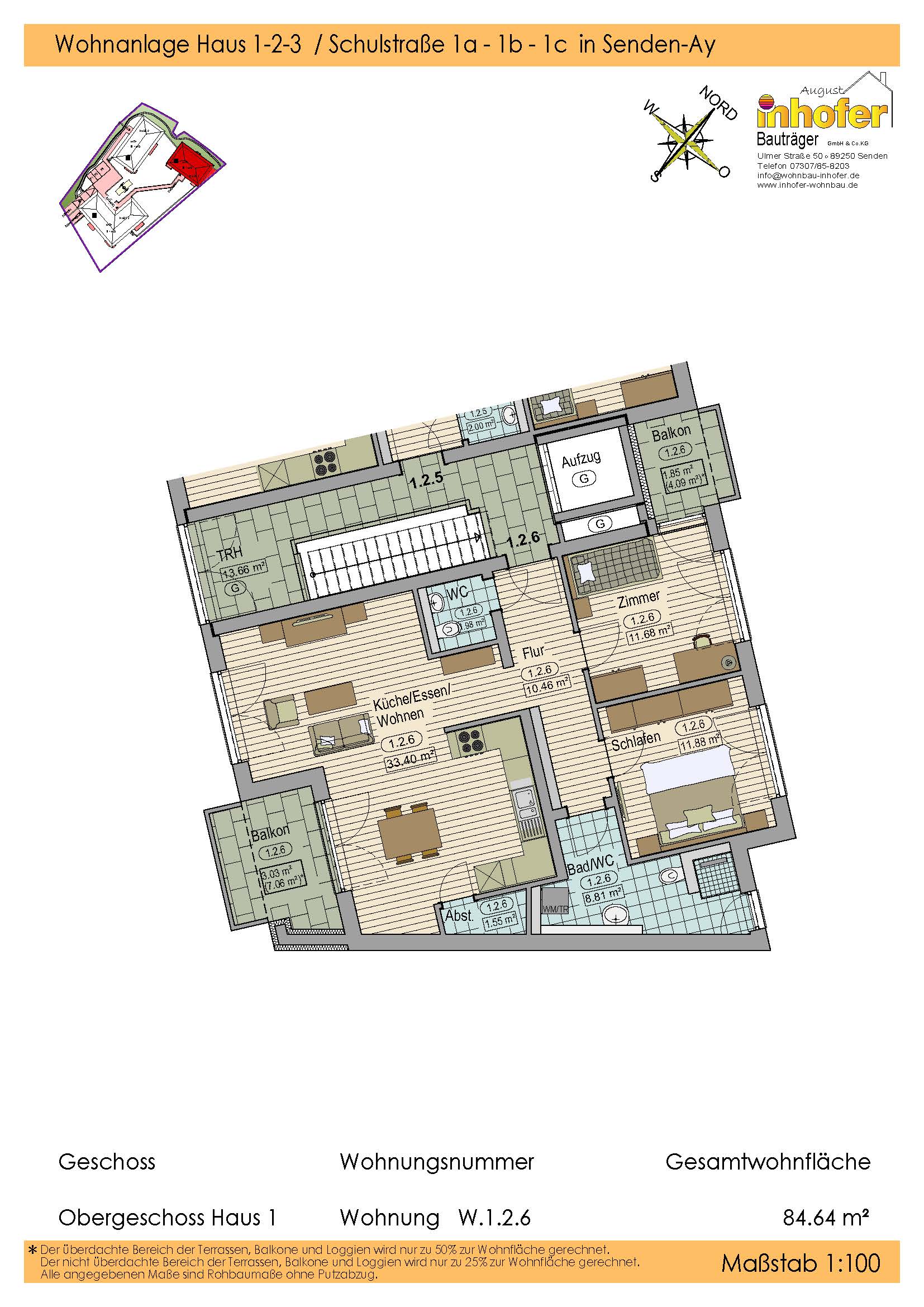 Neubau 3-Zimmer Wohnung, Wohnanlage "le quartier ècole" Neubau 3-Zimmer Wohnung, Wohnanlage "le quartier ècole"